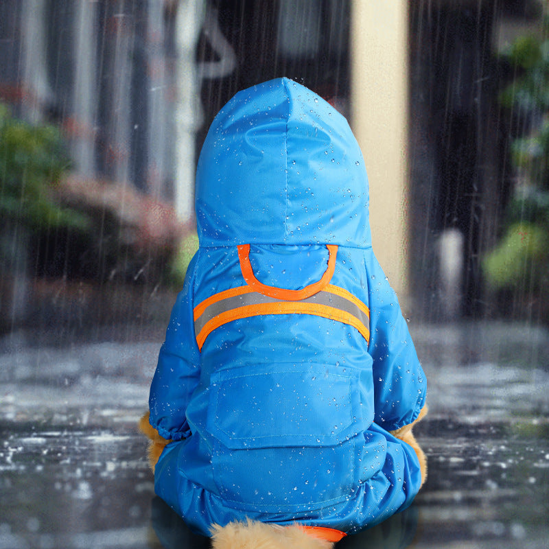 Pet Reflective Raincoat Pet Clothes Pet - - Pets Crazy Shops -