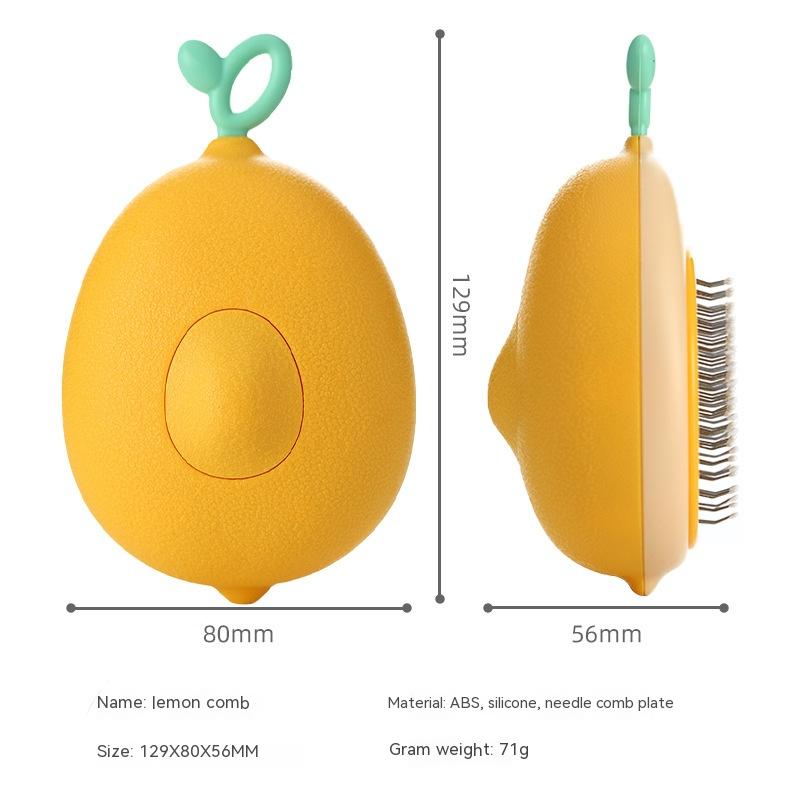 Cat Brush Hair Remover Cleaning Avocado Shaped Dog Grooming Tool Pet Combs Brush Stainless Steel Needle Pet Cleaning Care - - Pets Crazy Shops -