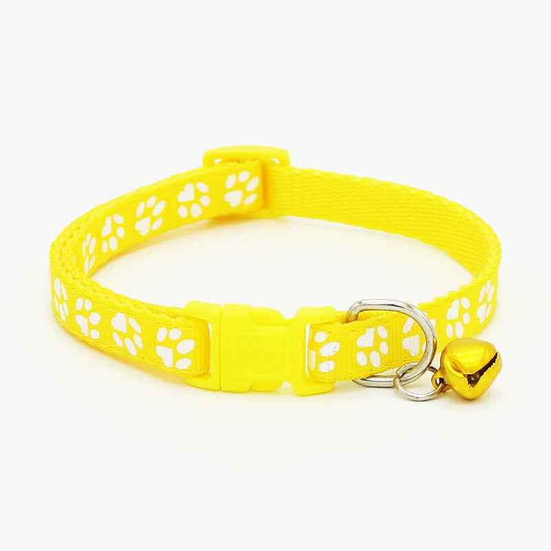 The pet cat wears a bell collar - - Pets Crazy Shops -
