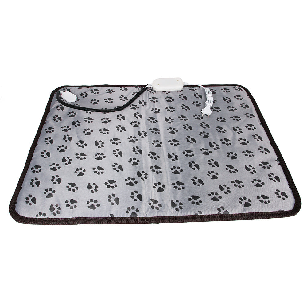 Pet Heating Pad For Dog Cat Heat Mat Indoor Electric Waterproof Dog Heated Pad With Chew Resistant Cord Winter Pet Blanket Warmer - - Pets Crazy Shops -