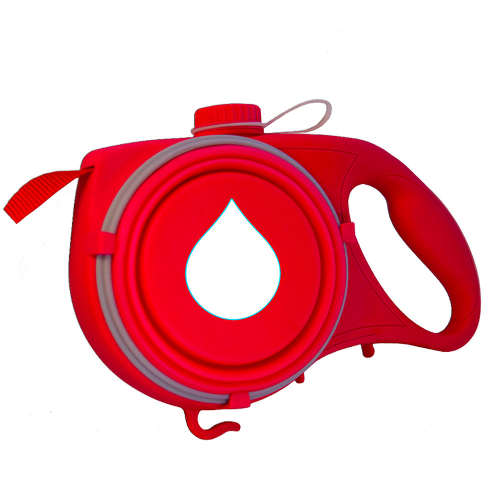 Traction Rope Comes With Water Bottle Outdoor Portable - - Pets Crazy Shops -