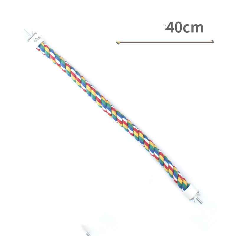 Parrot Standing Pole Climbing Rope Standing Stick Ladder Birdcage Accessories - - Pets Crazy Shops -