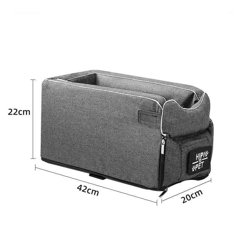 Car Safety Cat Dog Bed Travel Central Control Pet Seat Transport Dog Carrier - - Pets Crazy Shops -