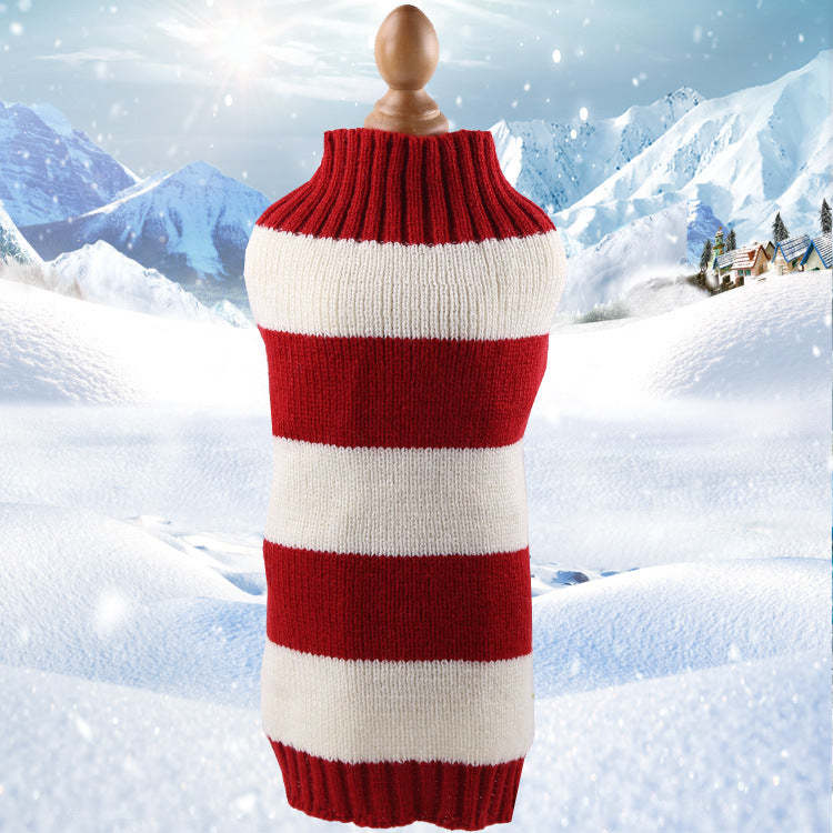 Cashmere Twisted Rope Pet Sweater, Dog Clothes, Pet Products - - Pets Crazy Shops -