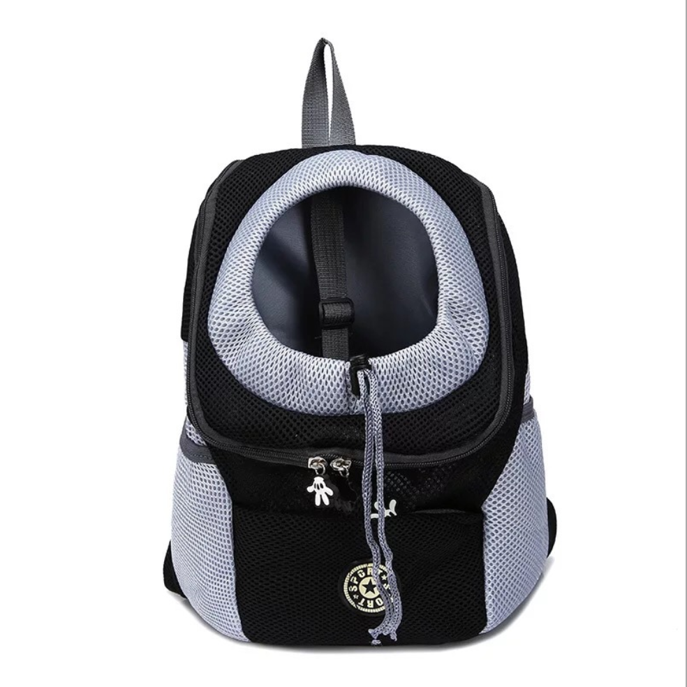 Pet Dog Carrier Carrier For Dogs Backpack Out Double Shoulder Portable Travel Outdoor Carrier Bag Mesh - - Pets Crazy Shops -
