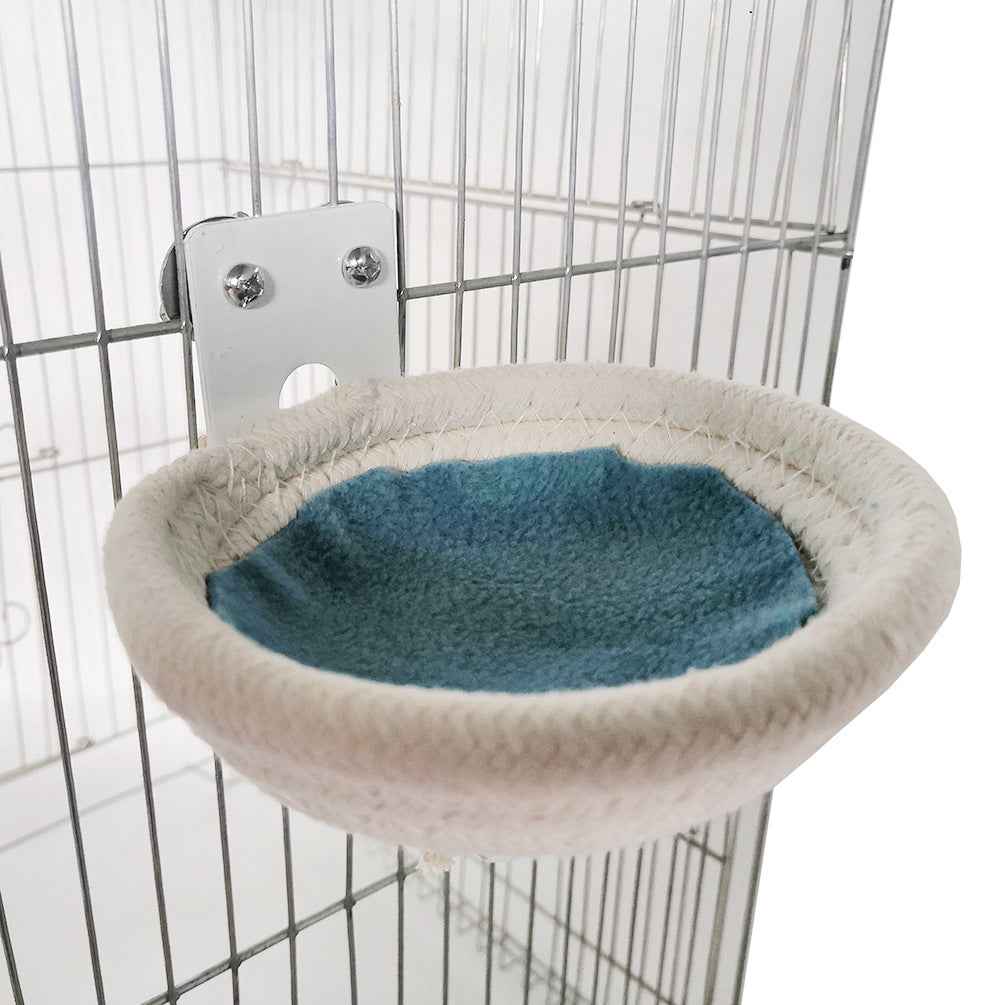 Simple Woven Cotton String Bird Nest - - Pets Crazy Shops -