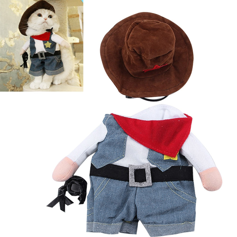 Pet denim costume - - Pets Crazy Shops -