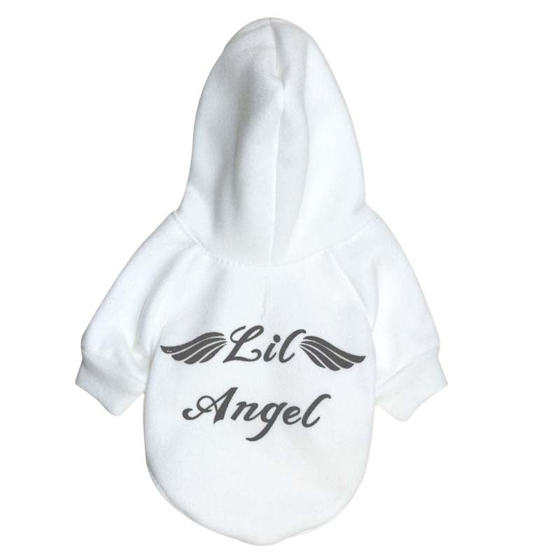 Pet fleece hooded small dog pet compassionate - - Pets Crazy Shops -