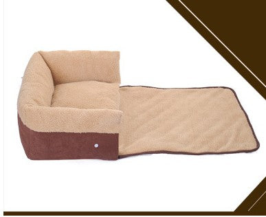 Flip Pet Nest Removable Pet Beds with Blanket - - Pets Crazy Shops -