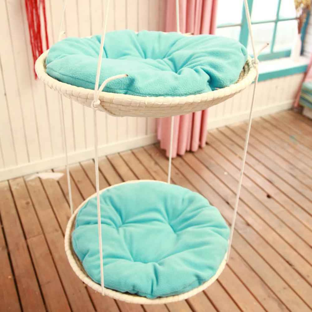 Straw cat hammock cat climbing frame cat nest - - Pets Crazy Shops -