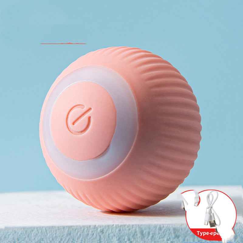 USB Rechargeable Gravity Electric Rolling Ball Electric Cat Toy - - Pets Crazy Shops -
