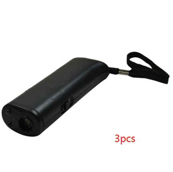 3-in-1 Anti Barking Dog Training Device Ultrasonic Dog Training Repeller LED Flashlight - - Pets Crazy Shops -