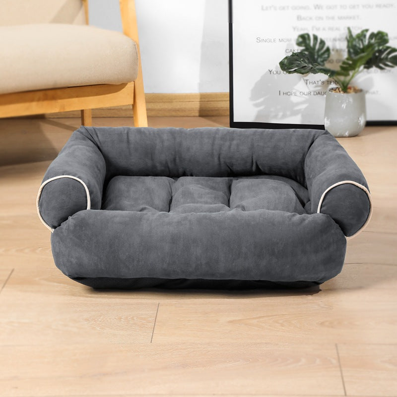 Dog Sofa Bed Sleeping Bag Kennel Cat Puppy Sofa Bed Pet House Winter Warm Beds Cushion - - Pets Crazy Shops -