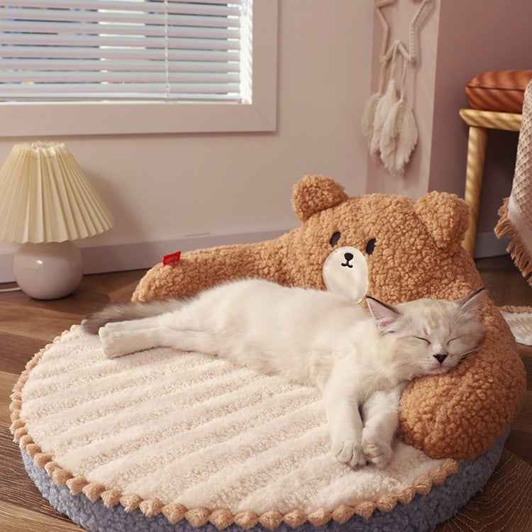 Winter Pet Bed Cat Sleeping Nest - - Pets Crazy Shops -