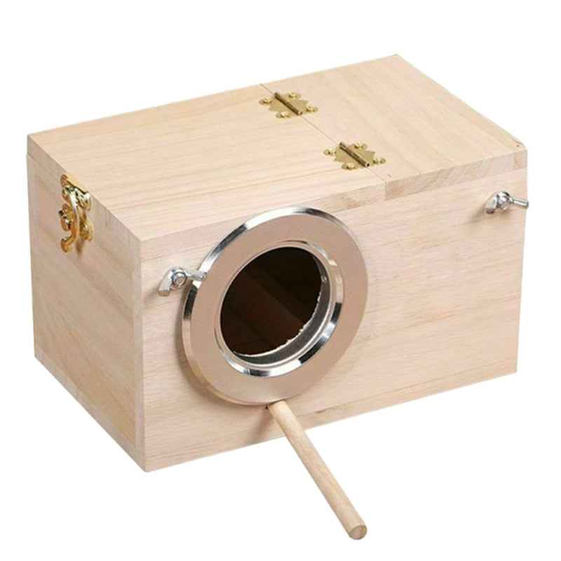 Wooden birdhouse - - Pets Crazy Shops -