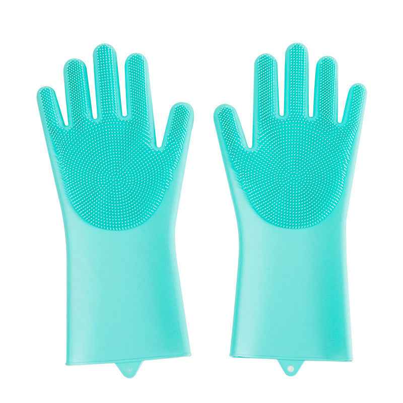Silicone Dog Grooming Hair Comb Puppy Brush Glove Bath Cleaning Brushes Small Dog Cat Massage Pet Grooming Gloves - - Pets Crazy Shops -