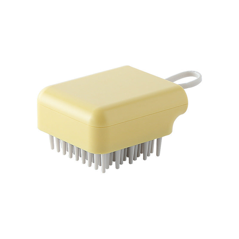 Pet Dog Cat Bath Brush Comb Multifunctional Brush Hair Fur Grooming Massaging Washing Comb Wet And Dry Remove Hair Knots - - Pets Crazy Shops -