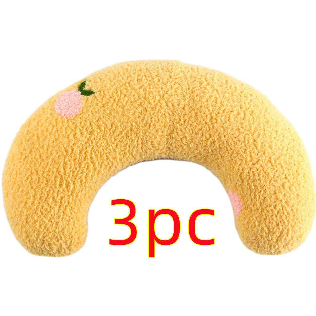 Little Pillow For Cats Fashion Neck Protector Deep Sleep Puppy U-Shaped Pillow Pets Pillow Kitten Headrest Dog Sleeping Pillow Pet Products - - Pets Crazy Shops -