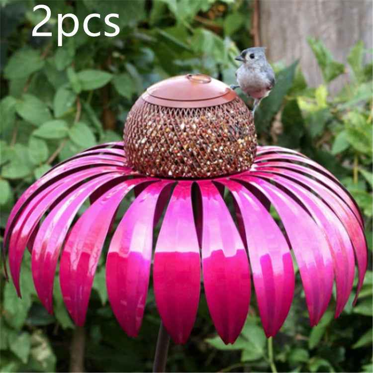 Garden Petal Shape Bird Feeder - - Pets Crazy Shops -