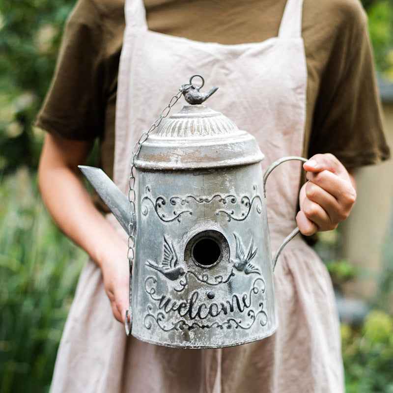 Bird Cage Birdhouse House Decoration - - Pets Crazy Shops -