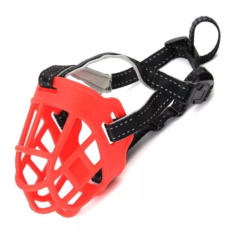 Silicone Pet Muzzle Dog Bite And Barking Soft Mask Muzzle - - Pets Crazy Shops -