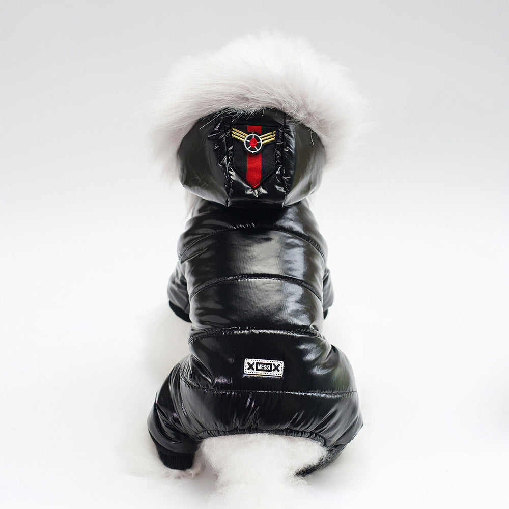Thickened Four Leg Cotton Padded Clothes  -  - Pets Crazy Shops -