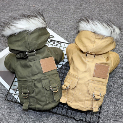Padded Dog Clothes Padded Coat For Small Dogs  -  - Pets Crazy Shops -