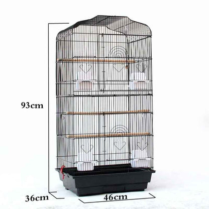 Portable Pet Display Cage Wire Bird Cage Parrot Cage  -  - Pets Crazy Shops -