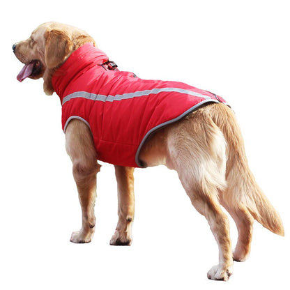 Thickened dog clothes windproof pet jacket  -  - Pets Crazy Shops -