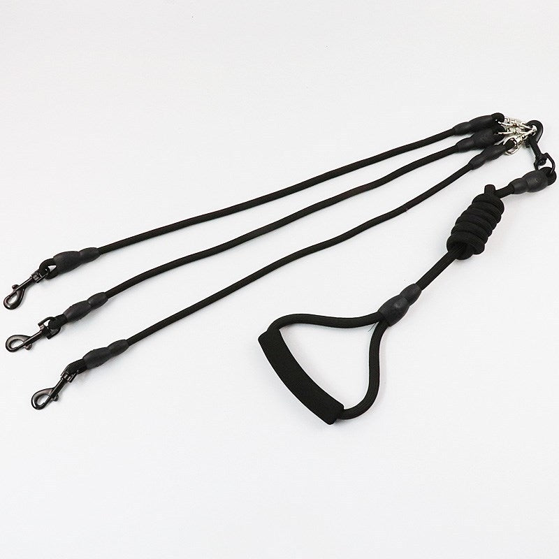 One drag three dogs leash  -  - Pets Crazy Shops -