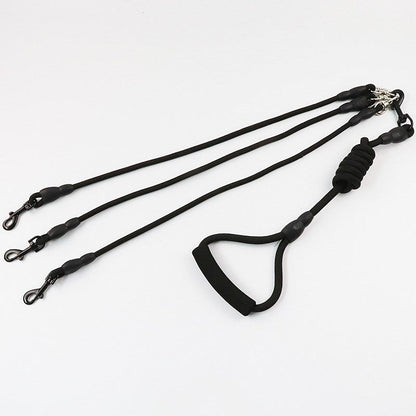 One drag three dogs leash  -  - Pets Crazy Shops -
