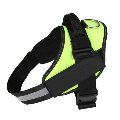 Personalized Custom Reflective Breathable Dog Harness NO PULL Adjustable Pet Harness For Small Large Dog Harness Vest With Patch  -  - Pets Crazy Shops -