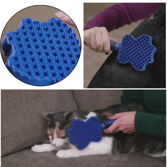 Pet Hair Remover Brush Gentle Pet Grooming Brush  -  - Pets Crazy Shops -