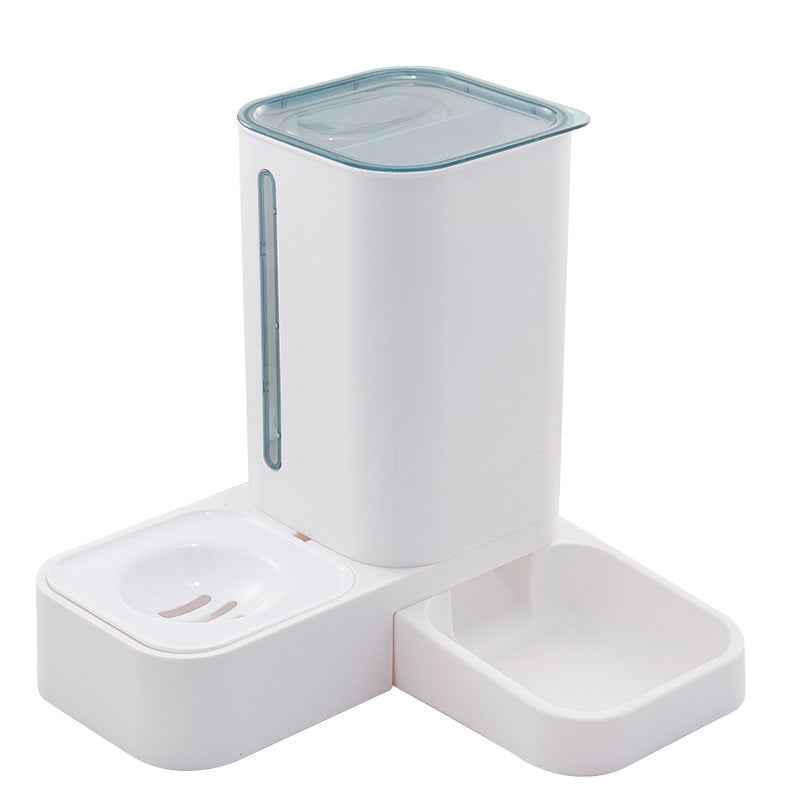Pet Automatic Water Storage Double Plastic Pet Bowl  -  - Pets Crazy Shops -