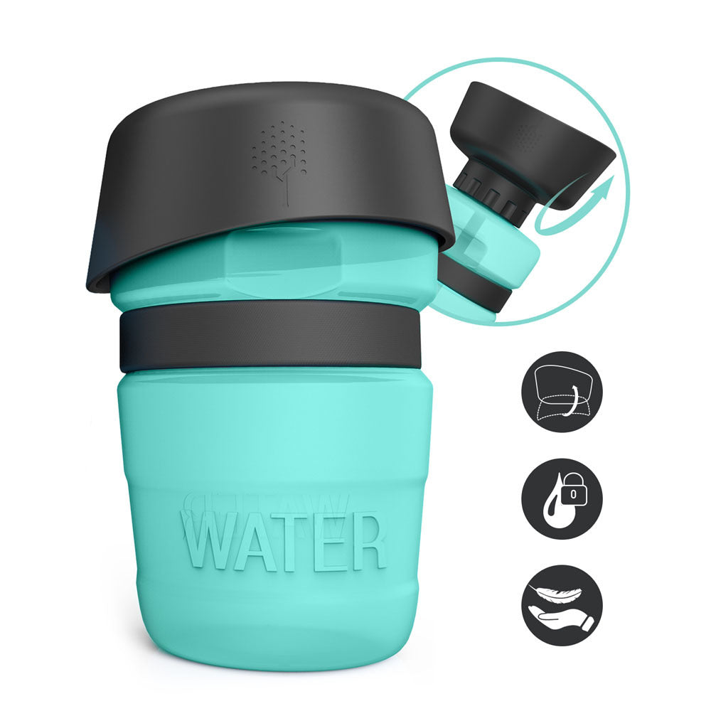 Pet Outdoor Foldable Bottle Dog Travel Water Bottle Dog Water Dispenser  -  - Pets Crazy Shops -