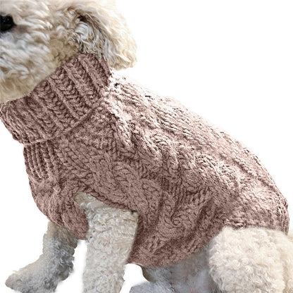 New Pet Sweater Dog Clothes Pet Supplier Winter Warm Clothing  -  - Pets Crazy Shops -