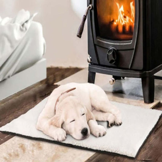 Self Heating Dog Cat Blanket Pet Bed Thermal Washable No Electric Blanket Super Soft Puppy Kitten Blanket Beds Mat  -  - Pets Crazy Shops -