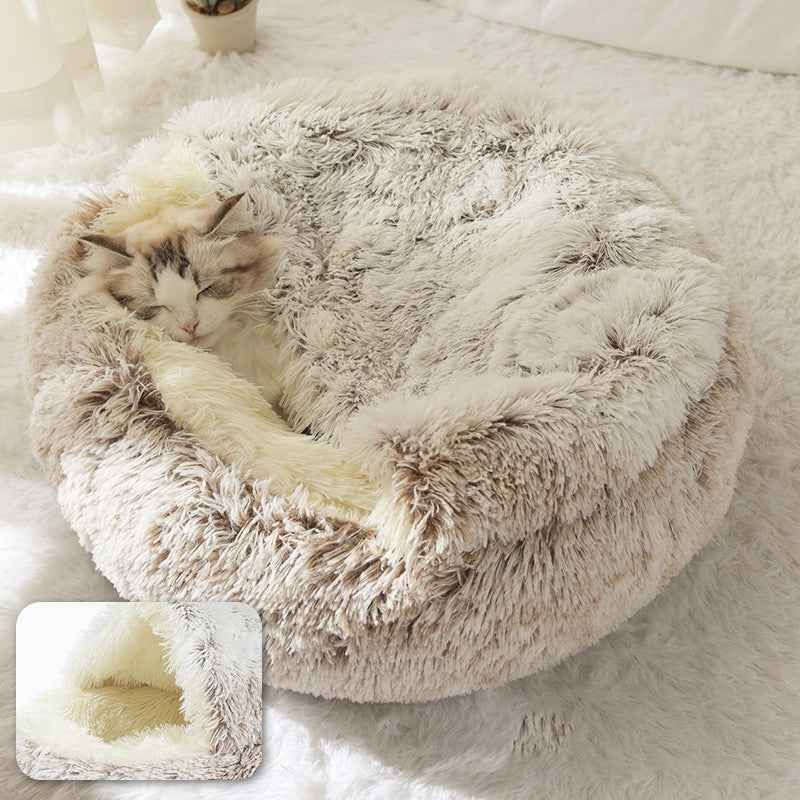 Plush shell pet nest  -  - Pets Crazy Shops -