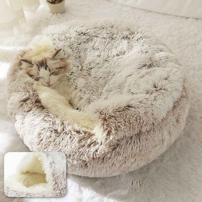 Plush shell pet nest  -  - Pets Crazy Shops -