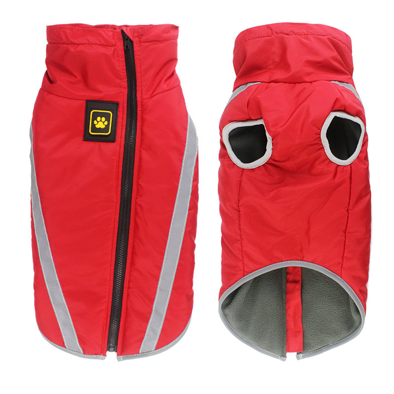 Thickened dog clothes windproof pet jacket  -  - Pets Crazy Shops -