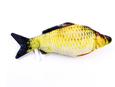 Creative Catnip Fish Pet Plush Toy Fish Cat Pillow  -  - Pets Crazy Shops -