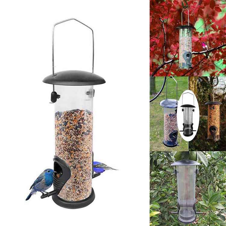 Outdoor Hanging Bird Feeder Automatic Pet Parrot Portable Feeder Dispenser  -  - Pets Crazy Shops -