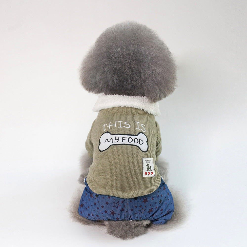 Bone clothes pet clothing  -  - Pets Crazy Shops -
