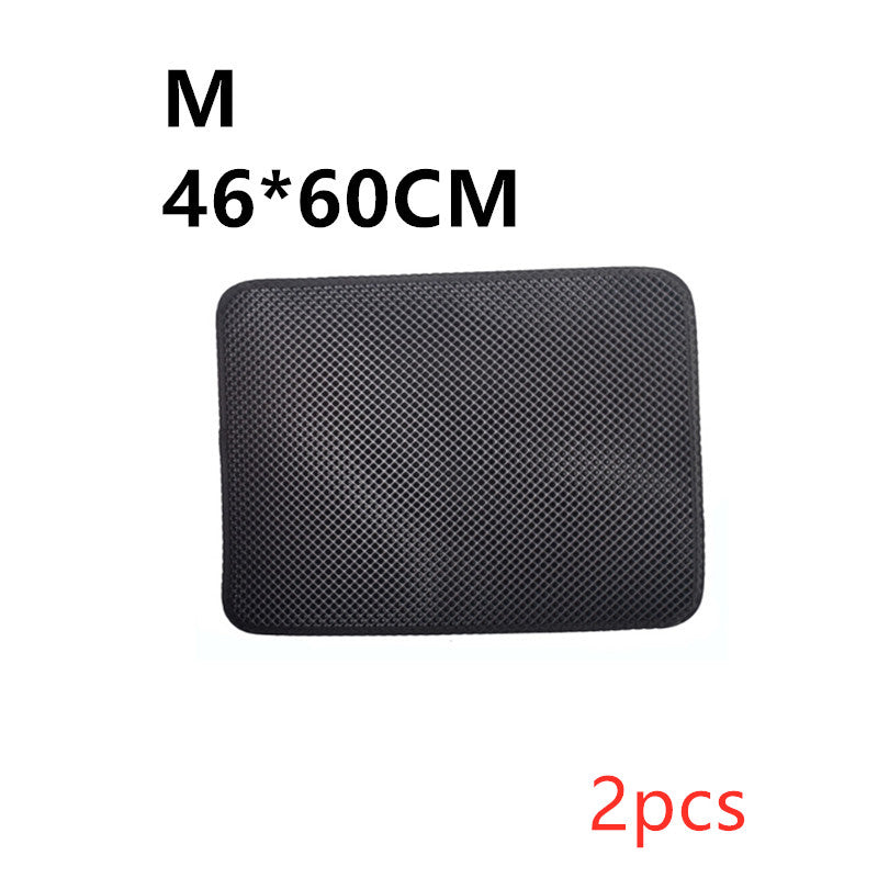 Double Layer Litter Cat Bed Pads Pet Cat Litter Mat Trapping Pets Litter Box Mat Pet Product Bed For Cats House Clean Mat  -  - Pets Crazy Shops -