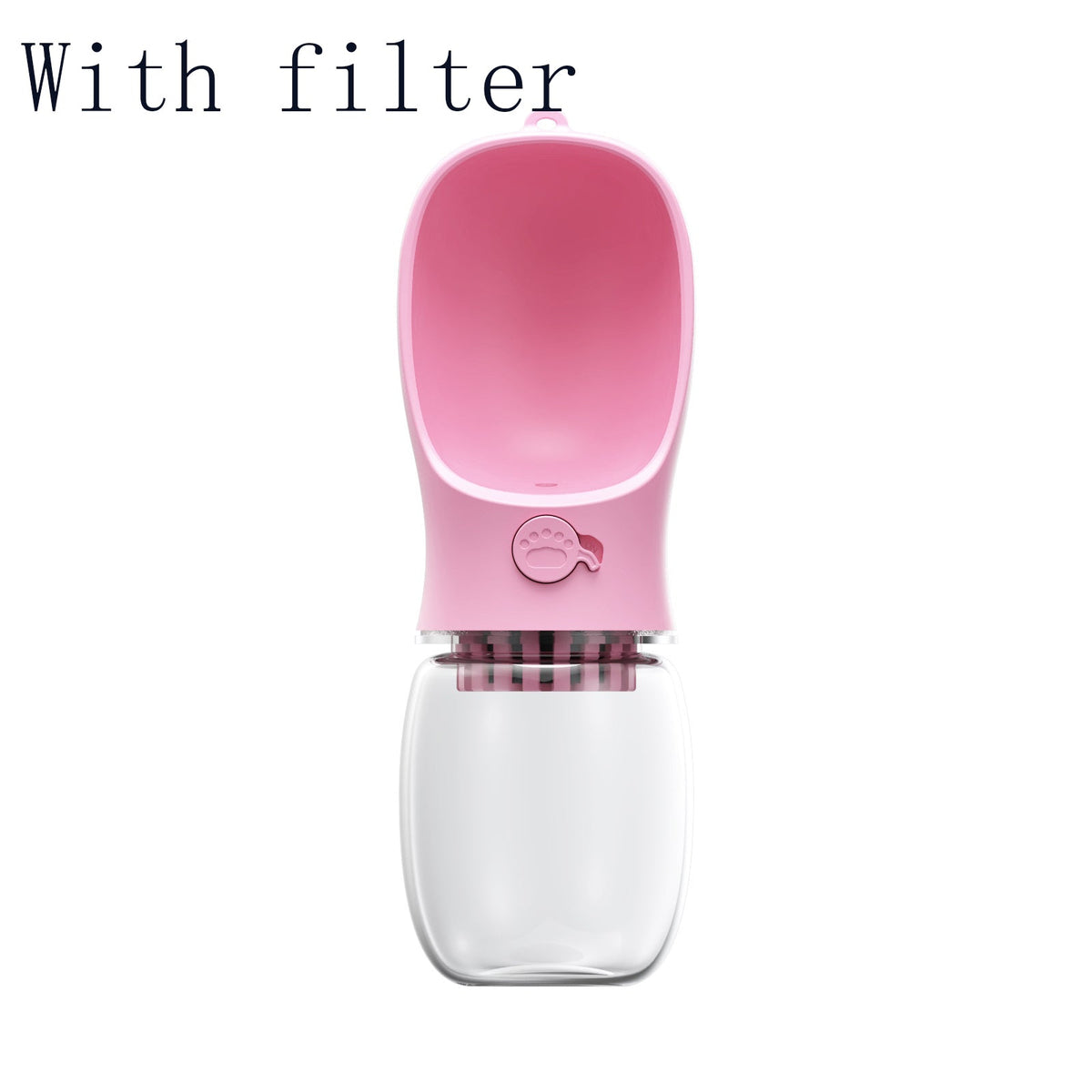 Portable Pet Water Bottle | One-Touch Dispenser | 9 Colours