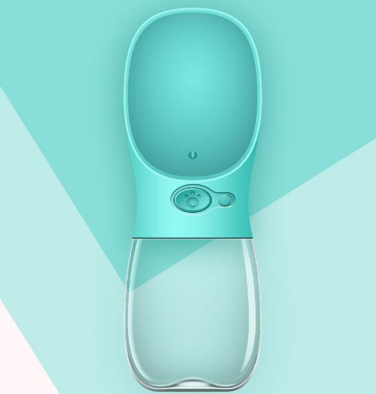 Portable Pet Water Bottle | One-Touch Dispenser | 9 Colours