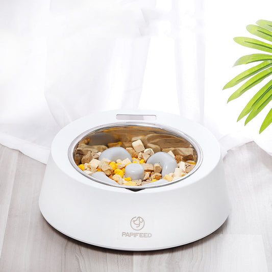 Pet Dog Bowl Slow Feeder Dog Food Bowl Smart Weighing Dog Slow Feeder Cat Pet Feeder  -  - Pets Crazy Shops -