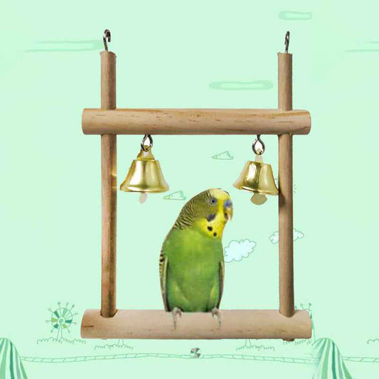 Natural solid wood stand  -  - Pets Crazy Shops -