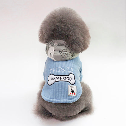 Thickened Warm, Hooded, Padded Clothes For Pets  -  - Pets Crazy Shops -