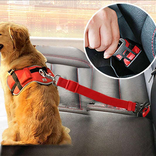 Dog Traction Belt Telescopic Rope Car Car Rope  -  - Pets Crazy Shops -